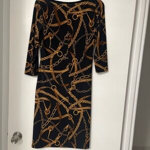 Lauren Ralph Lauren Black Dress Elegant Timeless